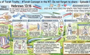 Bits of Torah Truths – #Torah Concept in the NT: Do not forget to share – Episode 856