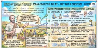 Bits of Torah Truths – #Torah Concept in the NT: Fret not in servitude – Episode 859