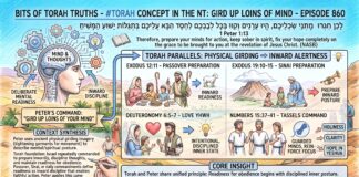 Bits of Torah Truths – #Torah Concept in the NT: Gird up loins of mind – Episode 860