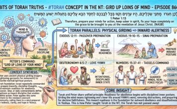 Bits of Torah Truths – #Torah Concept in the NT: Gird up loins of mind – Episode 860