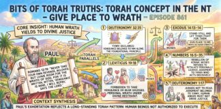 Bits of Torah Truths – #Torah Concept in the NT: Give place to wrath – Episode 861