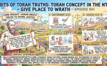 Bits of Torah Truths – #Torah Concept in the NT: Give place to wrath – Episode 861