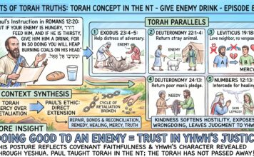 Bits of Torah Truths – #Torah Concept in the NT: Give enemy drink – Episode 862