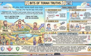 Bits of Torah Truths – #Torah Concept in the NT: Give no occasion to the adversary – Episode 863