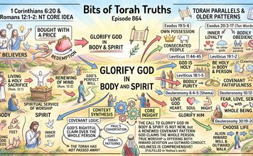 Bits of Torah Truths – #Torah Concept in the NT: Glorify God in body and spirit – Episode 864