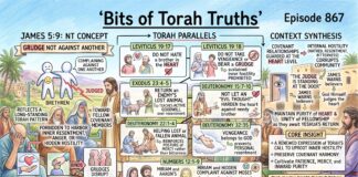 Bits of Torah Truths – #Torah Concept in the NT: Grudge not against another – Episode 867