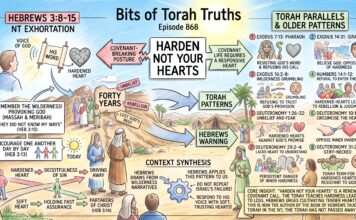 Bits of Torah Truths – #Torah Concept in the NT: Harden not your hearts – Episode 868