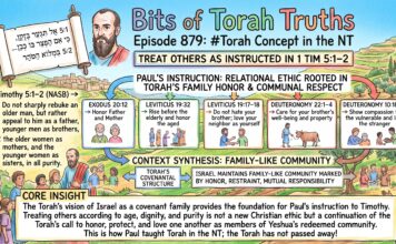 Bits of Torah Truths – #Torah Concept in the NT: Treat others as instructed in 1 Tim 5:1–2 – Episode 879