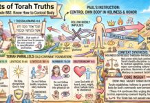 Bits of Torah Truths – #Torah Concept in the NT: Know how to control body – Episode 882