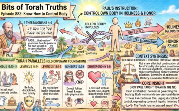 Bits of Torah Truths – #Torah Concept in the NT: Know how to control body – Episode 882