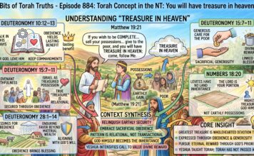 Bits of Torah Truths – #Torah Concept in the NT: You will have treasure in heaven – Episode 884
