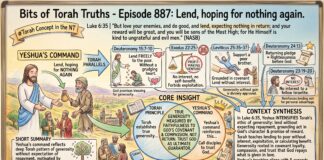 Bits of Torah Truths – #Torah Concept in the NT: Lend, hoping for nothing again – Episode 887