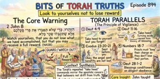 Bits of Torah Truths – #Torah Concept in the NT: Look to yourselves not to lose reward – Episode 894