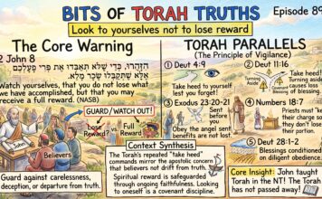 Bits of Torah Truths – #Torah Concept in the NT: Look to yourselves not to lose reward – Episode 894