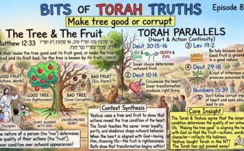 Bits of Torah Truths – #Torah Concept in the NT: Make tree good or corrupt – Episode 897