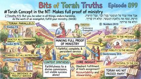 Bits of Torah Truths – #Torah Concept in the NT: Makes full proof of ministry – Episode 899